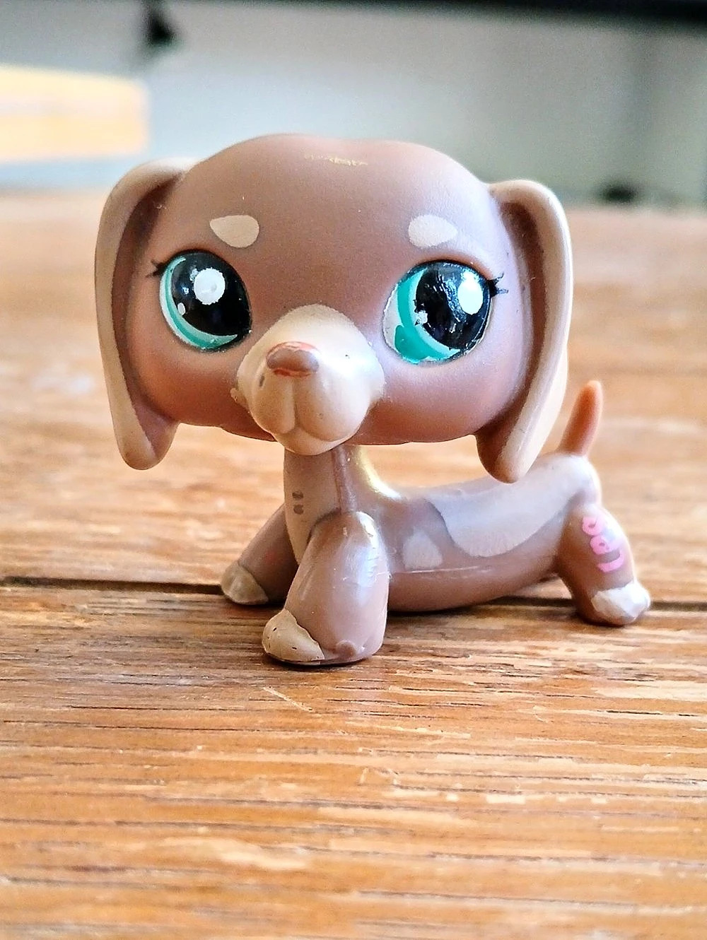 Hasbro Littlest Pet Shop Dachshund #1751 Brown Figure